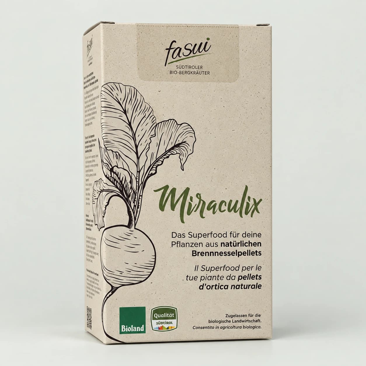Miraculix – Natural nettle pellets for your plants.